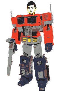 Jane Fontane Artists CV, This was no disguise, alexander's revenge, 2007 janefontane, jane fontane, young Australian artist, Sydney, newtown paddington, pop art, superhero, comic book art, transformers optimus prime, college of fine arts, COFA, chances we take, screen print