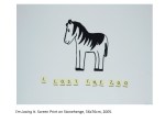 janefontane, jane fontane, young Australian artist, Sydney, newtown paddington, pop art, kudos gallery, college of fine arts, COFA, screenprint, spring fair, I lost the zoo, cute zebra, scrabble letters, baby room art, children’s room art