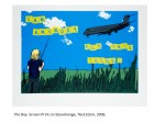 janefontane, jane fontane, young Australian artist, Sydney, newtown paddington, pop art, kudos gallery, college of fine arts, COFA, screenprint, blonde boy, original, aeroplane, airplane, can anybody fly this thing?