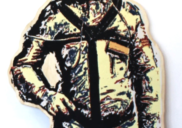 janefontane, jane fontane, young Australian artist, Sydney, newtown paddington, pop art, kudos gallery, college of fine arts, COFA, screen print, vintage, retro spaceman astronaut, astro-nought, popper, carnival cut out board, chances we take, new work 2012