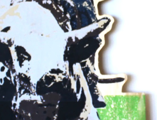 janefontane, jane fontane, young Australian artist, Sydney, newtown paddington, pop art, kudos gallery, college of fine arts, COFA, screen print, vintage, retro cowboy rodeo, bucking bull, popper, carnival cut out board, chances we take, new work 2012