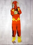 janefontane, jane fontane, young Australian artist, Sydney, newtown paddington, pop art, superhero, art gallery, superman batman robin, captain America, flash, spiderman, comic book art, kudos gallery, college of fine arts, COFA, chances we take, screenprint, child dress-ups, dressing up fantasy