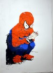 janefontane, jane fontane, young Australian artist, Sydney, newtown paddington, pop art, superhero, art gallery, superman batman robin, captain America, flash, spiderman, comic book art, kudos gallery, college of fine arts, COFA, chances we take, screenprint, child dress-ups, dressing up fantasy